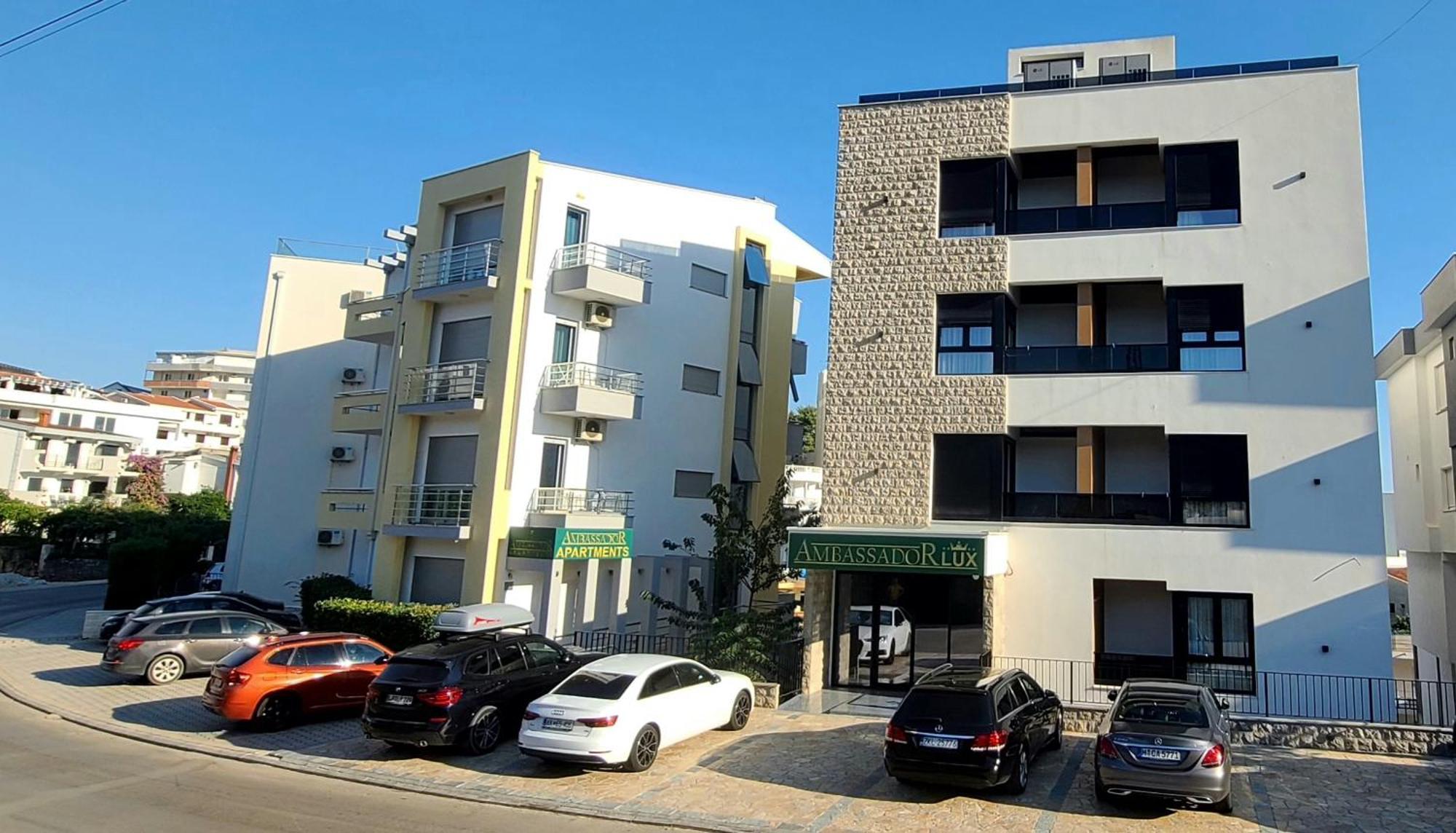 Ambassador & Ambassador Lux Apartments Ulcinj Kültér fotó